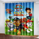 2025 NEW PAW Patrol Curtains Pattern Blackout Window Drapes